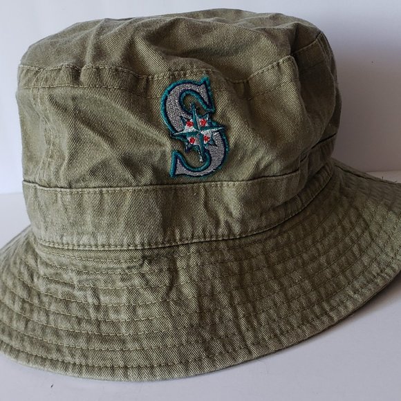 MLB Accessories Seattle Mariners Baseball Bucket Hat Adult Lxl